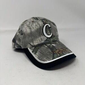 Cabelas Camouflage Hat Big C Logo Hunting Outdoor Trucker Baseball Camo Ball Cap